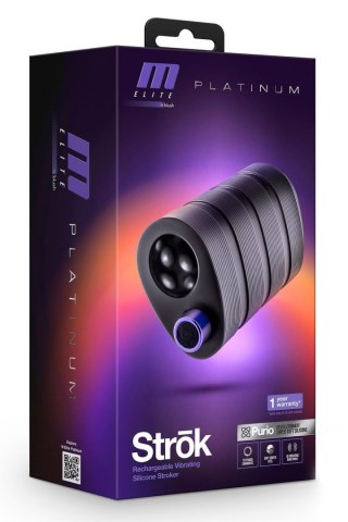 M ELITE PLATINUM STROKER BLACK Blush