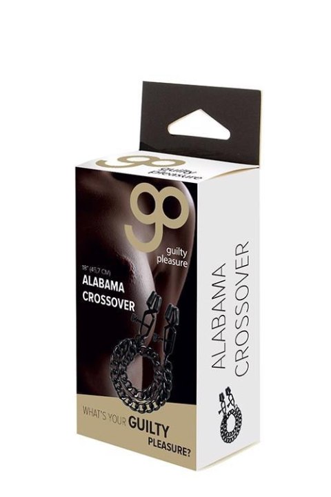 GP ALABAMA CROSSOVER NIPPLE CLAMPS Guilty Pleasure BDSM