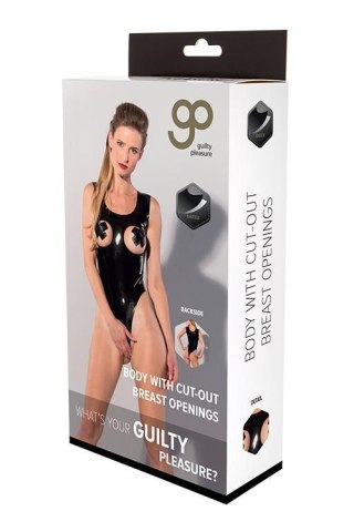 GP DATEX BODY WITH CUT-OUT BREASTS, M Guilty Pleasure Fetish Wear