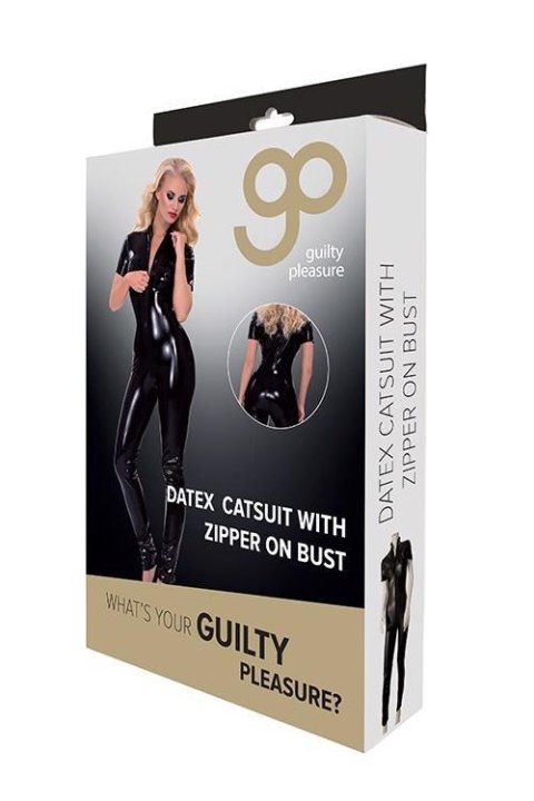 GP DATEX CATSUIT WITH ZIPPER ON BUST,2XL Guilty Pleasure Fetish Wear GP DATEX CATSUIT WITH ZIPPER ON BUST,2XL Guilty Pleasure Fetish Wear