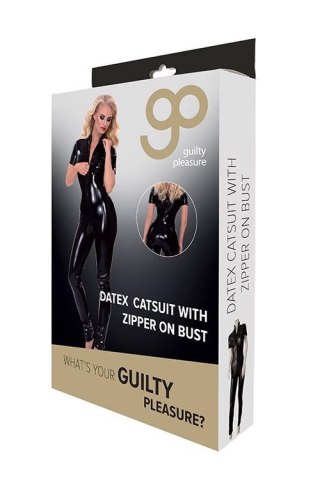 GP DATEX CATSUIT WITH ZIPPER ON BUST, M Guilty Pleasure Fetish Wear