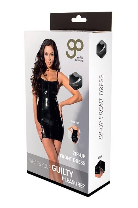 GP DATEX ZIP UP FRONT DRESS, L Guilty Pleasure Fetish Wear GP DATEX ZIP UP FRONT DRESS, L Guilty Pleasure Fetish Wear