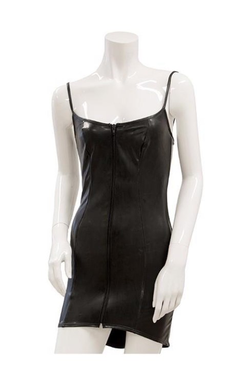 GP DATEX ZIP UP FRONT DRESS, XL Guilty Pleasure Fetish Wear GP DATEX ZIP UP FRONT DRESS, XL Guilty Pleasure Fetish Wear
