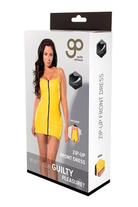 GP DATEX ZIP UP FRONT DRESS, XL Guilty Pleasure Fetish Wear GP DATEX ZIP UP FRONT DRESS, XL Guilty Pleasure Fetish Wear