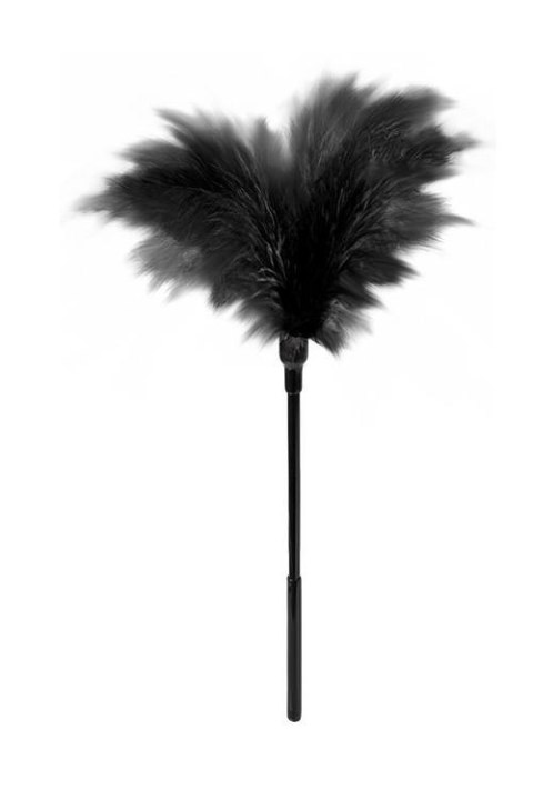 GP SMALL FEATHER TICKLER BLACK Guilty Pleasure BDSM GP SMALL FEATHER TICKLER BLACK Guilty Pleasure BDSM