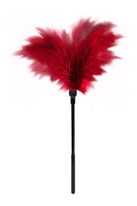 GP SMALL FEATHER TICKLER RED Guilty Pleasure BDSM GP SMALL FEATHER TICKLER RED Guilty Pleasure BDSM