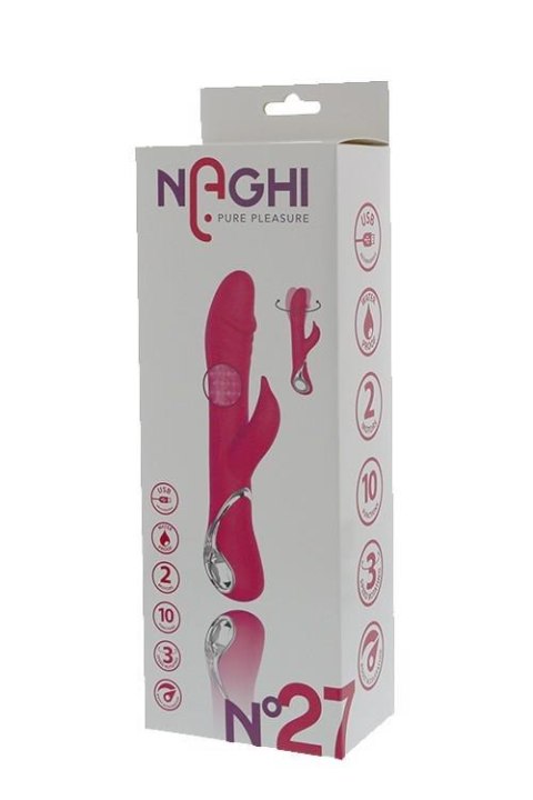NAGHI NO.27 RECHARGEABLE DUO VIBRATOR Naghi NAGHI NO.27 RECHARGEABLE DUO VIBRATOR Naghi