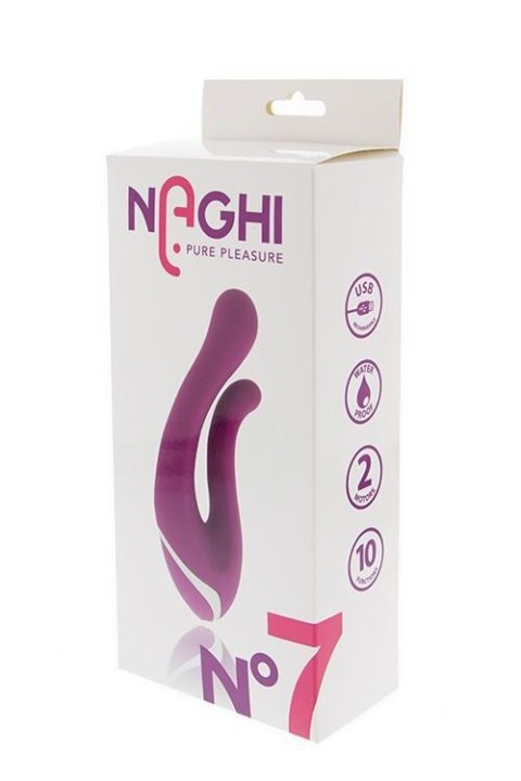 NAGHI NO.7 RECHARGEAGLE DUO VIBRATOR Naghi NAGHI NO.7 RECHARGEAGLE DUO VIBRATOR Naghi