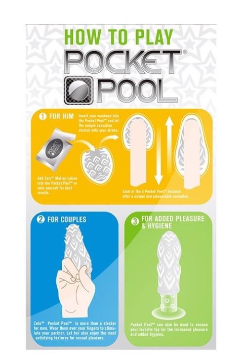 ZOLO POCKET POOL CORNER POCKET Zolo