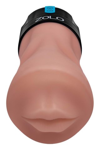 ZOLO VIBRATING DEEP THROAT GAWK GAWK BLOWBOT MOCHA Zolo