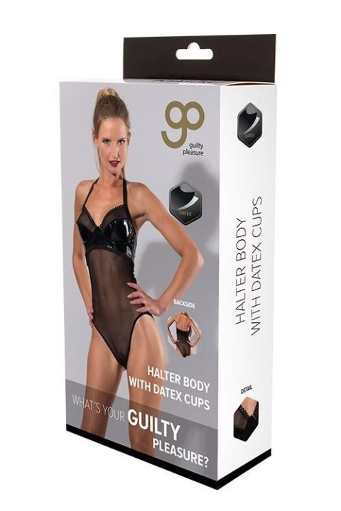 GP DATEX HALTER BODY WITH DATEX CUPS, M Guilty Pleasure Fetish Wear GP DATEX HALTER BODY WITH DATEX CUPS, M Guilty Pleasure Fetish Wear