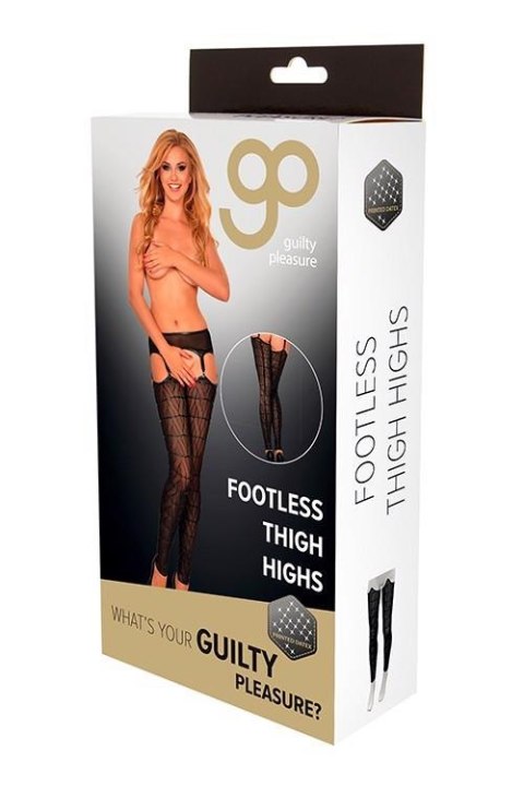 GP PRINTED DATEX FOOTLESS THIGH HIGHS, L Guilty Pleasure Fetish Wear GP PRINTED DATEX FOOTLESS THIGH HIGHS, L Guilty Pleasure Fetish Wear