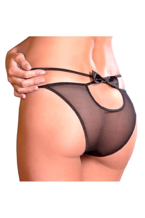 CROTCHLESS FEMME FATAL PANTY BLACK, M/L Rene Rofe Lingerie CROTCHLESS FEMME FATAL PANTY BLACK, M/L Rene Rofe Lingerie