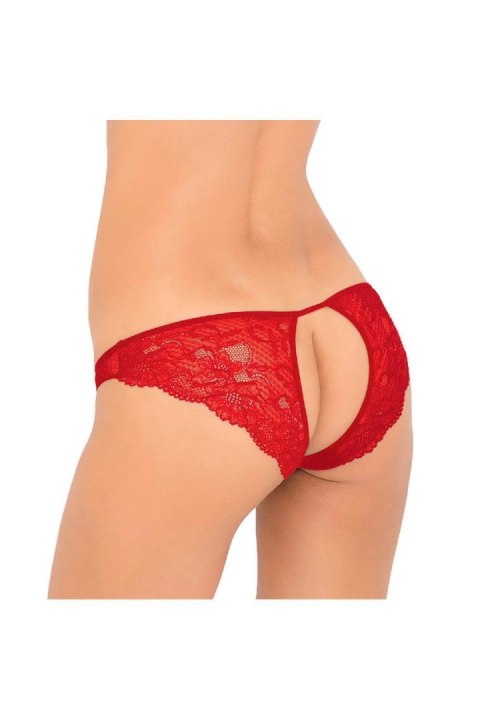 PURE NV CROTCHLESS PANTY RED, M/L Rene Rofe Lingerie PURE NV CROTCHLESS PANTY RED, M/L Rene Rofe Lingerie