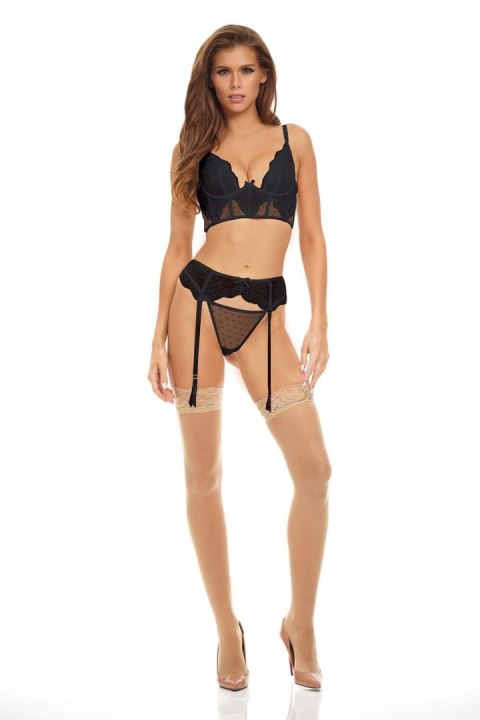 BOMBSHELL BOUDOIR PEEK A BOO WIRE 3 PC SET BLK, M Bombshell Boudoir BOMBSHELL BOUDOIR PEEK A BOO WIRE 3 PC SET BLK, M Bombshell Boudoir