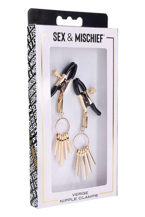 SEX AND MISCHIEF VERGE NIPPLE CLAMPS Sportsheets SEX AND MISCHIEF VERGE NIPPLE CLAMPS Sportsheets