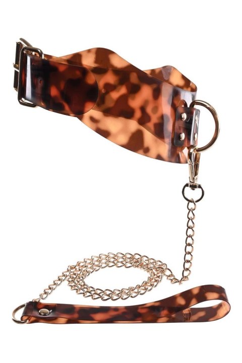 SPORTSHEETS AMBER COLLAR AND LEASH Sportsheets SPORTSHEETS AMBER COLLAR AND LEASH Sportsheets