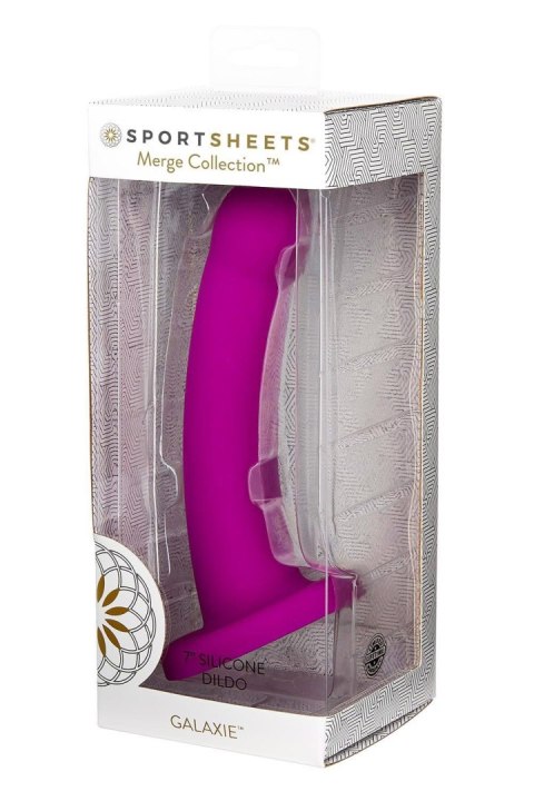 SPORTSHEETS GALAXIE PLUM 7INCH SUCTION CUP Sportsheets SPORTSHEETS GALAXIE PLUM 7INCH SUCTION CUP Sportsheets