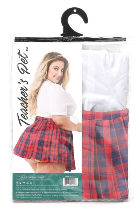 TEACHER PET 2 PCS SCHOOLGIRL COSTUME, QUEEN SIZE Teacher''s Pet TEACHER PET 2 PCS SCHOOLGIRL COSTUME, QUEEN SIZE Teacher''s Pet