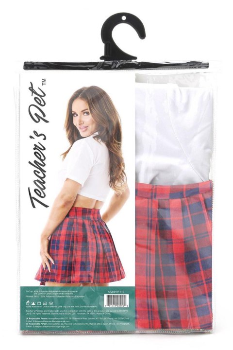 TEACHER PET 2 PCS SCHOOLGIRL COSTUME Teacher''s Pet TEACHER PET 2 PCS SCHOOLGIRL COSTUME Teacher''s Pet