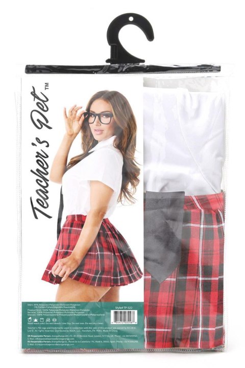 TEACHER PET WOMEN'S 4 PC PRIVATE SCHOOL SWEETHEART COSTUME Teacher''s Pet TEACHER PET WOMEN'S 4 PC PRIVATE SCHOOL SWEETHEART COSTUME Teacher''s Pet