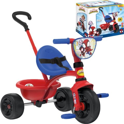 SMOBY Rowerek Trójkołowy Be Fun Spidey Smoby SMOBY Rowerek Trójkołowy Be Fun Spidey Smoby