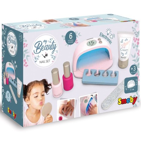 SMOBY Studio Paznokci My Beauty Suszarka Lampa Smoby