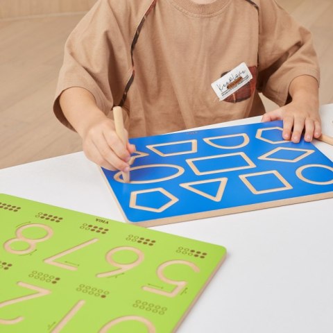 VIGA Tablica Grafomotoryczna Szlaczki Nauka Pisania Viga Toys VIGA Tablica Grafomotoryczna Szlaczki Nauka Pisania Viga Toys