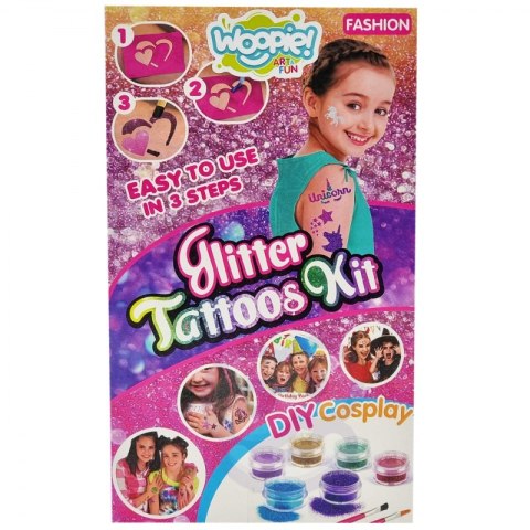 WOOPIE ART&FUN Zestaw XL do Robienia Tatuaży Woopie
