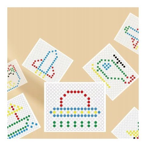 WOOPIE Tablica Magnetyczna dla Dzieci Montessori MagPad Dinozaur Woopie