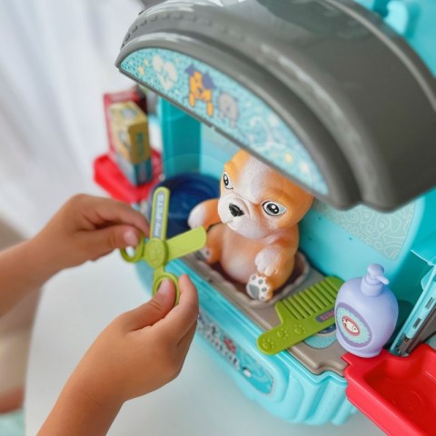 WOOPIE Zestaw Małego Weterynarza 3w1 Domek w Plecaku Piesek Woopie WOOPIE Zestaw Małego Weterynarza 3w1 Domek w Plecaku Piesek Woopie
