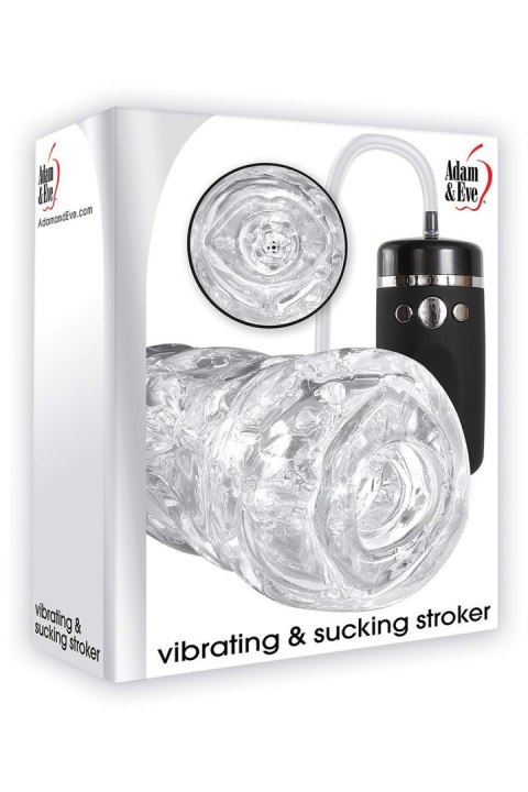 ADAM ET EVE VIBRATING & SUCKING STROKER Adam & Eve