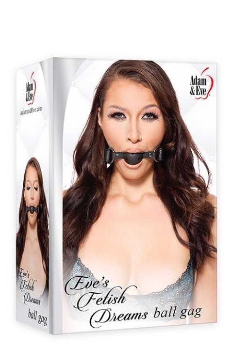 A&E EVES FETISH DREAMS BALL GAG BLACK Adam & Eve A&E EVES FETISH DREAMS BALL GAG BLACK Adam & Eve