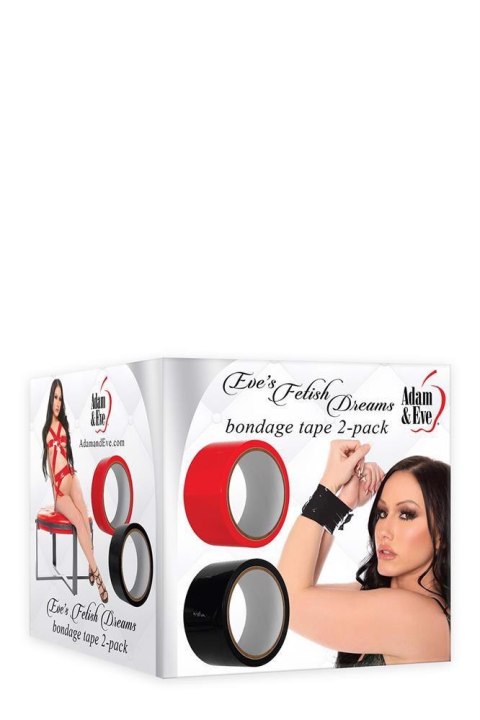 A&E FETISH DREAMS BONDAGE TAPE 2-PACK Adam & Eve A&E FETISH DREAMS BONDAGE TAPE 2-PACK Adam & Eve