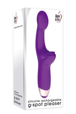 A&E SILICONE G SPOT PLEASER PURPLE Adam & Eve
