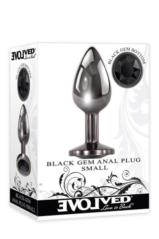 BLACK GEM ANAL PLUG SMALL Evolved