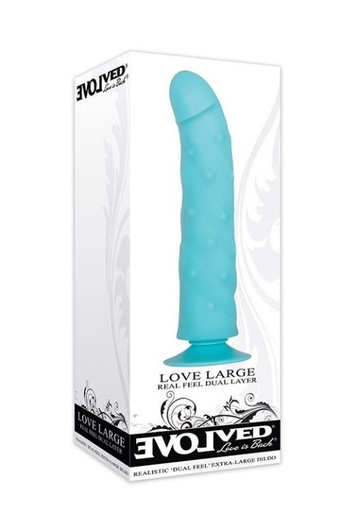 LOVE LARGE BLUE Evolved LOVE LARGE BLUE Evolved