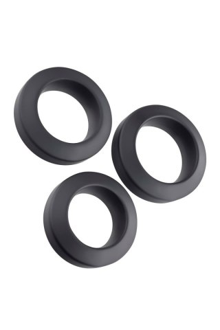 ADAM ET EVE ADAM'S 3-PIECE PENIS RING SET Adam & Eve