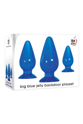ADAM ET EVE BIG BLUE JELLY BACDOOR PLAYSET Adam & Eve