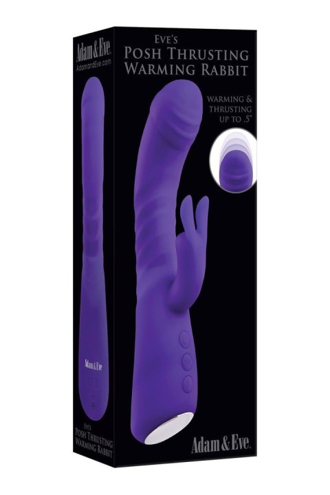 ADAM ET EVE EVE'S POSH THRUSTING WARMING RABBIT Adam & Eve ADAM ET EVE EVE'S POSH THRUSTING WARMING RABBIT Adam & Eve
