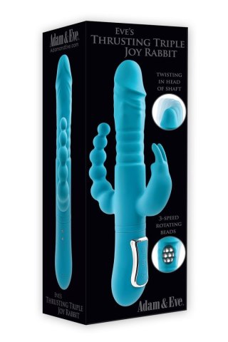 ADAM ET EVE EVE'S THRUSTING TRIPLE JOY RABBIT Adam & Eve