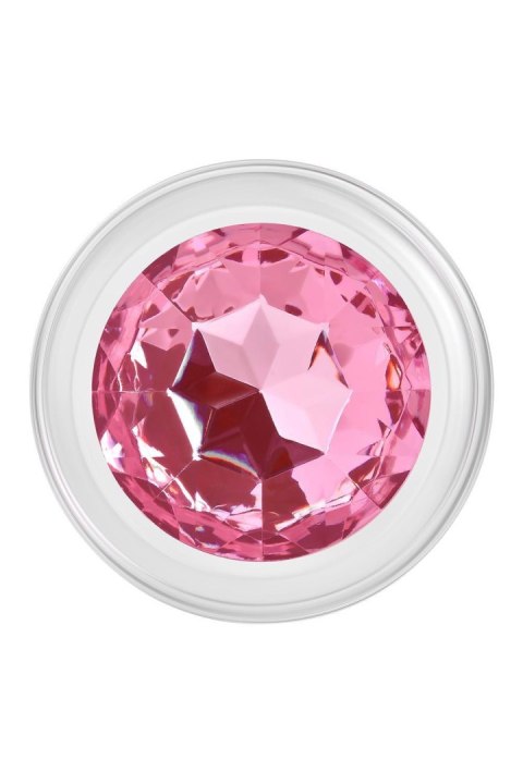 ADAM ET EVE PINK GEM GLASS PLUG LARGE Adam & Eve ADAM ET EVE PINK GEM GLASS PLUG LARGE Adam & Eve