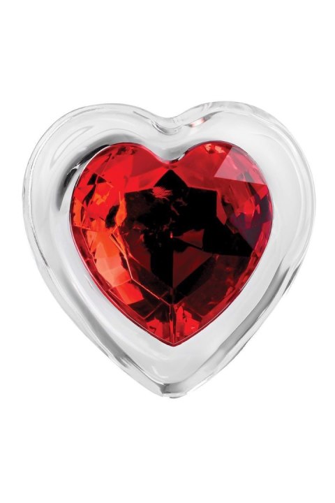 ADAM ET EVE RED HEART GEM GLASS PLUG SMALL Adam & Eve ADAM ET EVE RED HEART GEM GLASS PLUG SMALL Adam & Eve