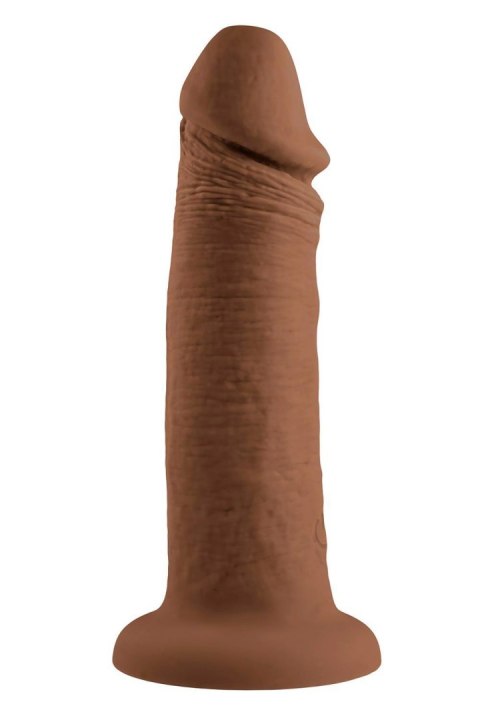 EVOLVED 6INCH VIBRATING DONG, DARK FLESH Evolved