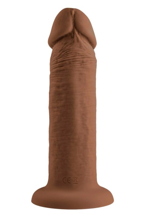 EVOLVED 6INCH VIBRATING DONG, DARK FLESH Evolved