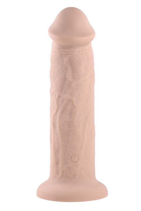 EVOLVED 7INCH GIRTHY VIBRATING DONG, LIGHT FLESH Evolved