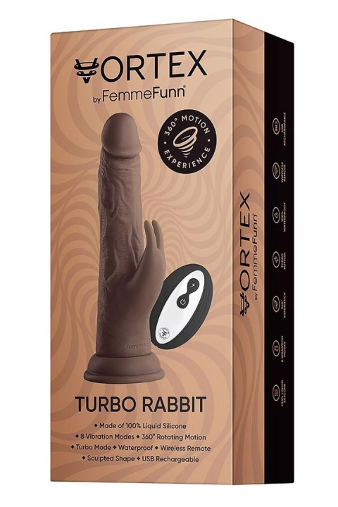 FEMMEFUNN WIRELESS TURBO RABBIT BROWN FemmeFunn FEMMEFUNN WIRELESS TURBO RABBIT BROWN FemmeFunn