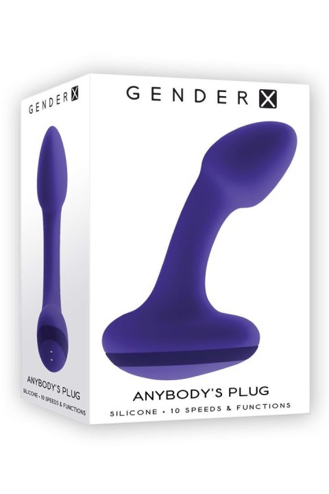 GENDER X ANYBODY'S PLUG Gender X GENDER X ANYBODY'S PLUG Gender X