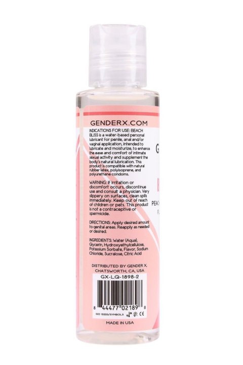 GENDER X BEACH BLISS FLAVORED LUBE, 120ML Gender X GENDER X BEACH BLISS FLAVORED LUBE, 120ML Gender X