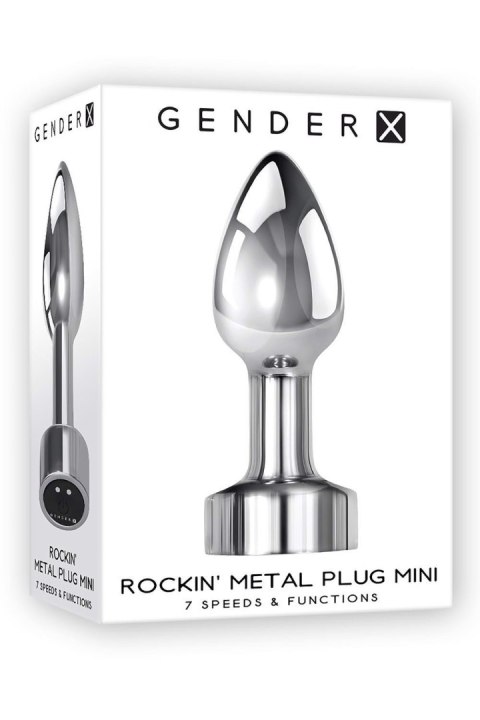 GENDER X ROCKIN METAL PLUG MINI Gender X GENDER X ROCKIN METAL PLUG MINI Gender X
